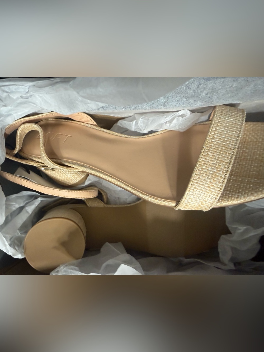 LOFT Raffia Heel - Picture 2 of 3